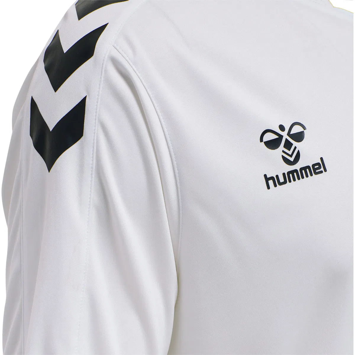 hummel Core XK Poly Trenings T-skjorte WHITE
