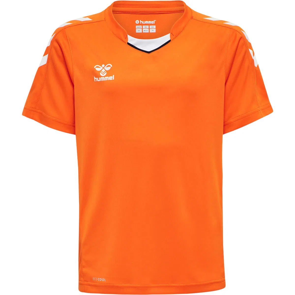 hummel Core XK Poly Trenings T-skjorte ORANGE TIGER