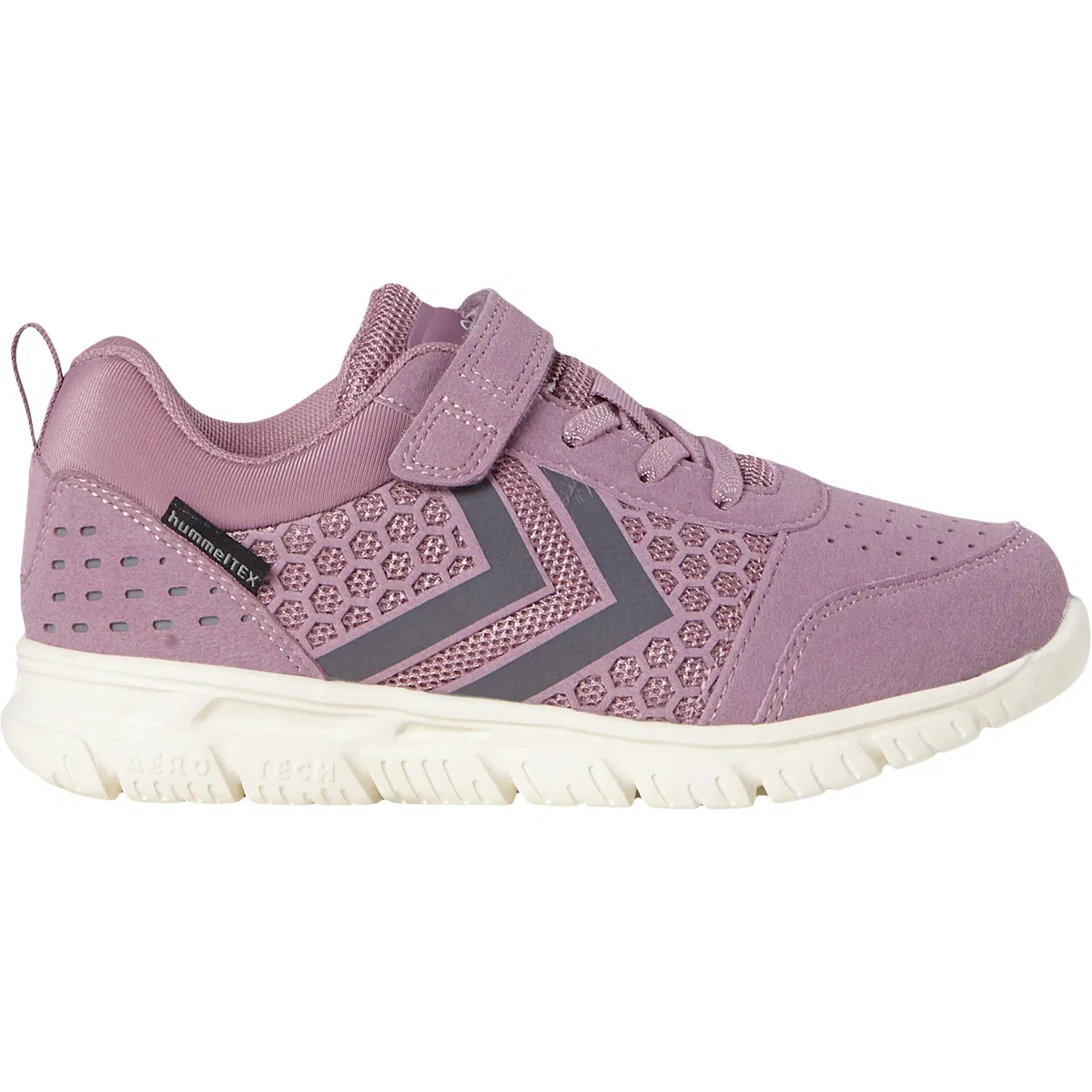 hummel Crosslite Dot 4 Tex Velcro Sneakers Børn GRAPEADE