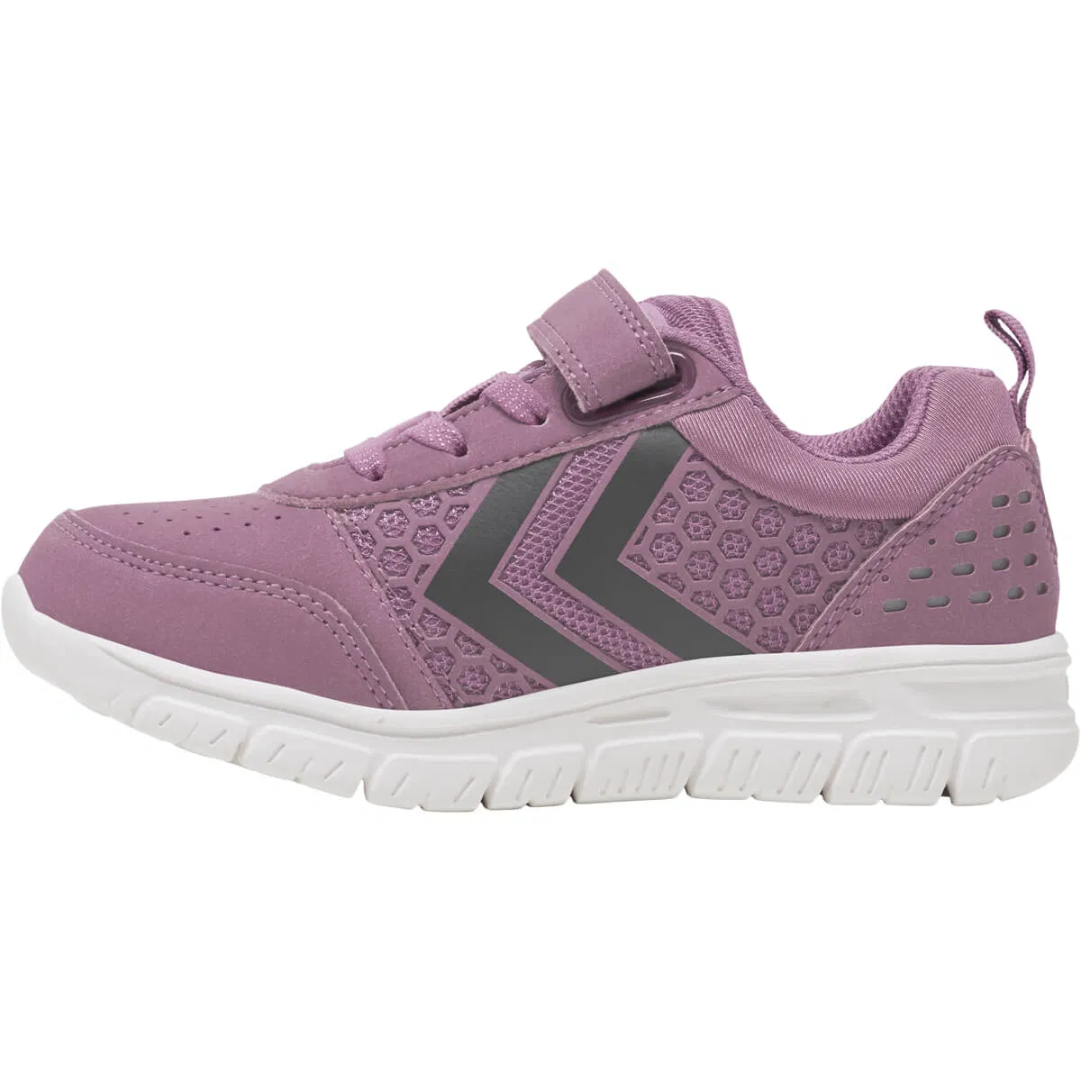 hummel Crosslite Dot 4 Tex Velcro Sneakers Børn GRAPEADE
