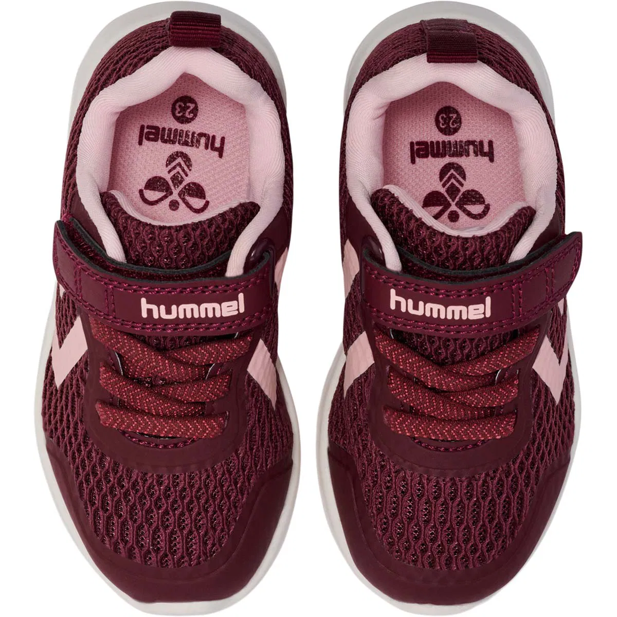 hummel Actus Recycled Inf Velcro Sneakers Børn Bordeaux