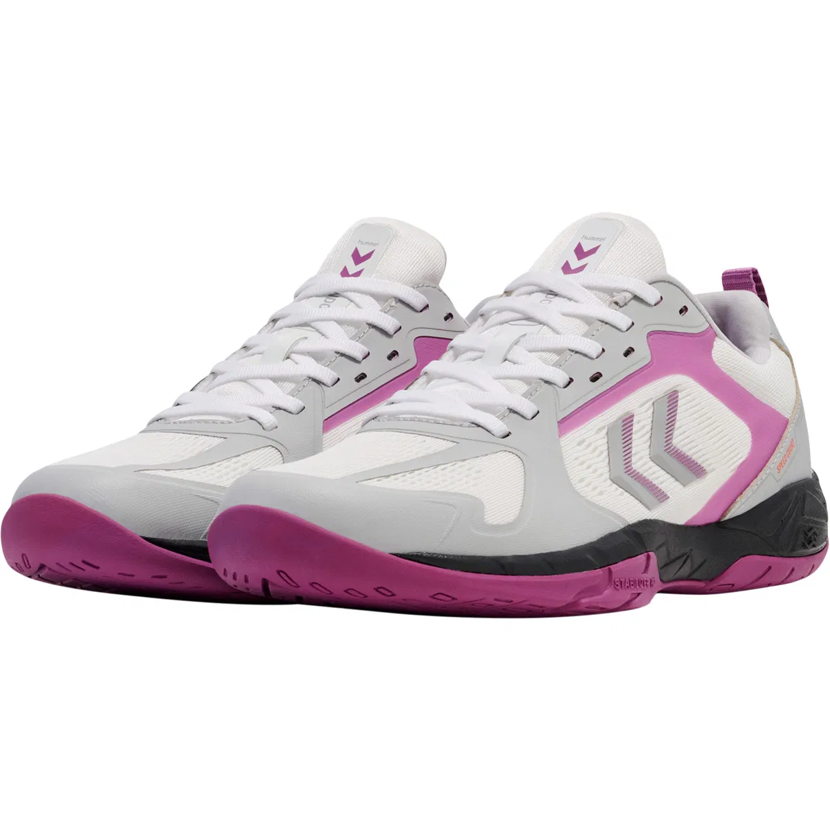 hummel Speed Court Håndboldsko Unisex BRIGHT WHITE/CATTLEYA ORCHID