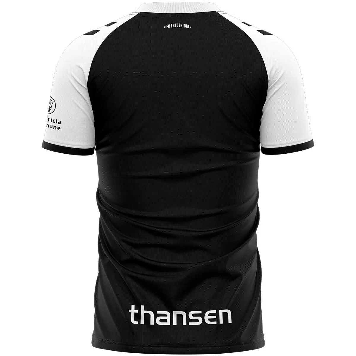 FC Fredericia Udebanetrøje 25/26 Sort/Hvid