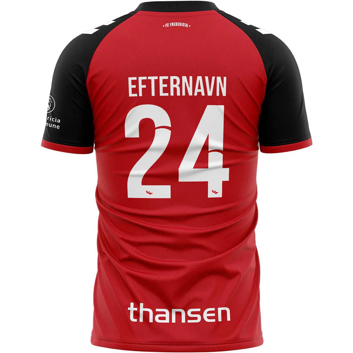 FC Fredericia Hjemmebanetrøje 25/26 Rød/Sort