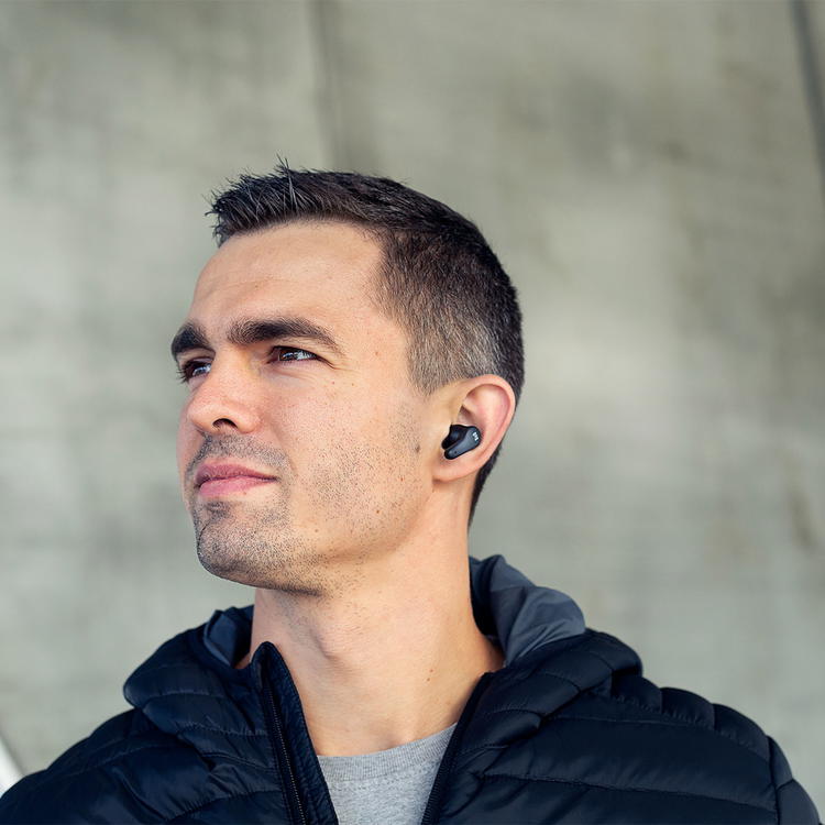 MIIEGO MiiBUDS Play II In-Ear Høretelefoner Black