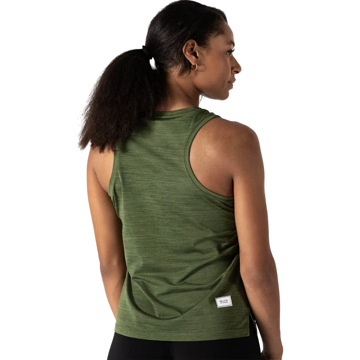 liiteGuard Re-Liite Træningstop Dame Army green