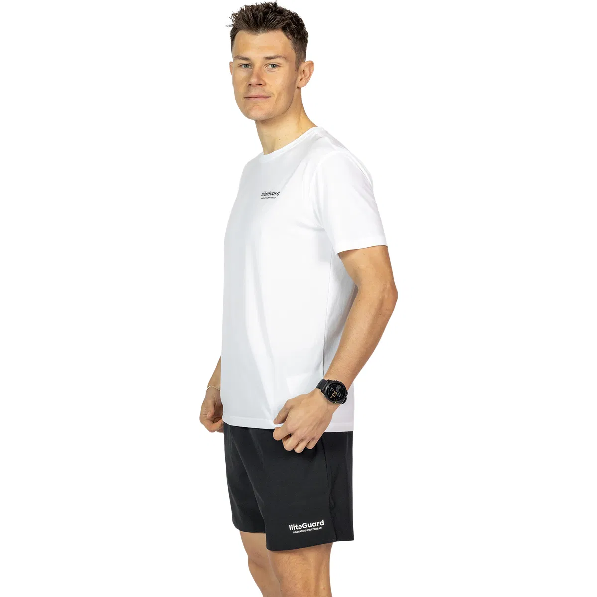 liiteGuard Ground Tech Løbe T-shirt Herre White