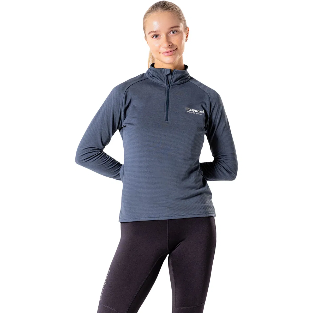 liiteGuard Ground-Tech 1/4 Zip Træningstrøje Dame Dark Navy Blue