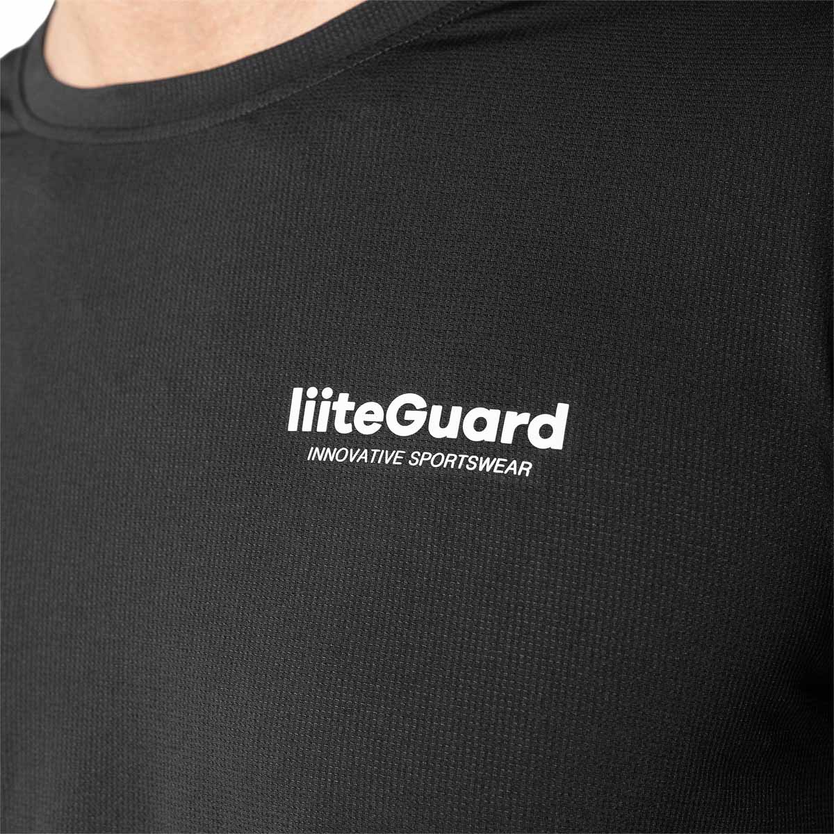 liiteGuard Ground Tech Løbe T-shirt Herre Black