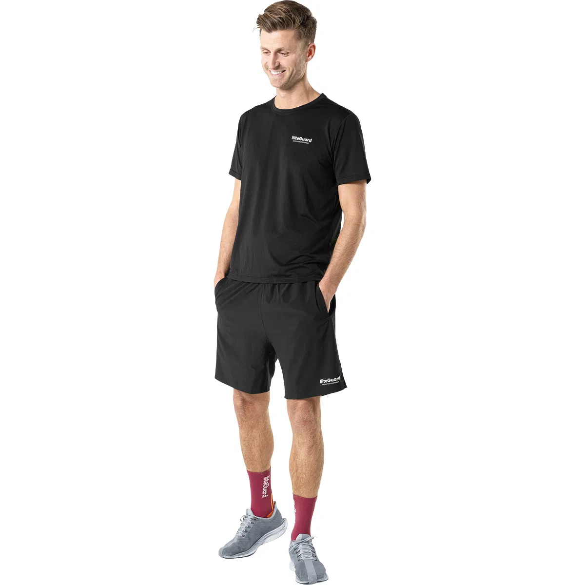 liiteGuard Ground Tech Løbe T-shirt Herre Black