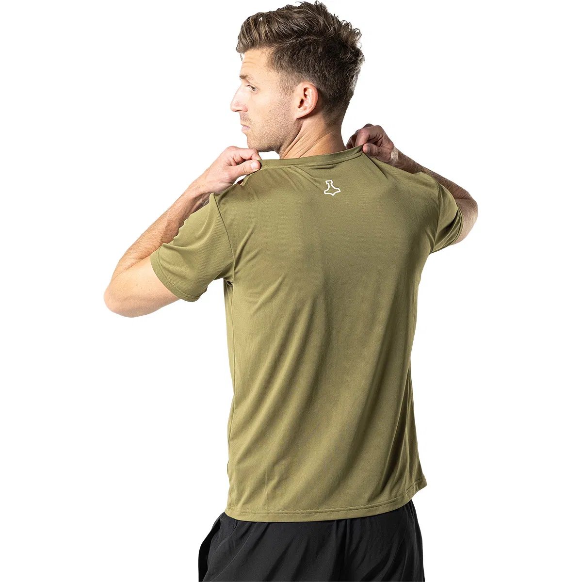 liiteGuard Ground Tech Løbe T-shirt Herre Dusty Green