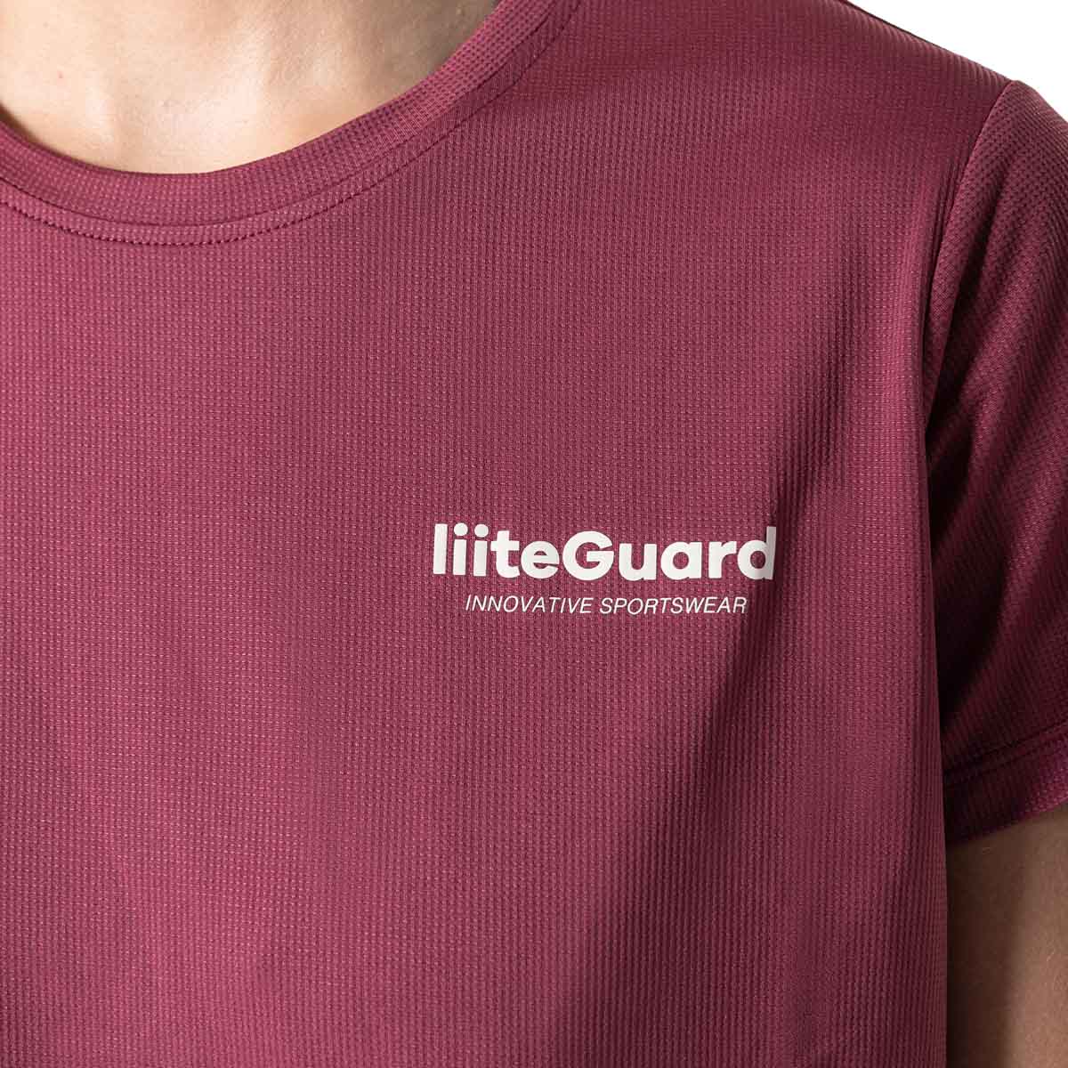 liiteGuard Ground Tech Løbe T-shirt Dame BORDEAUX