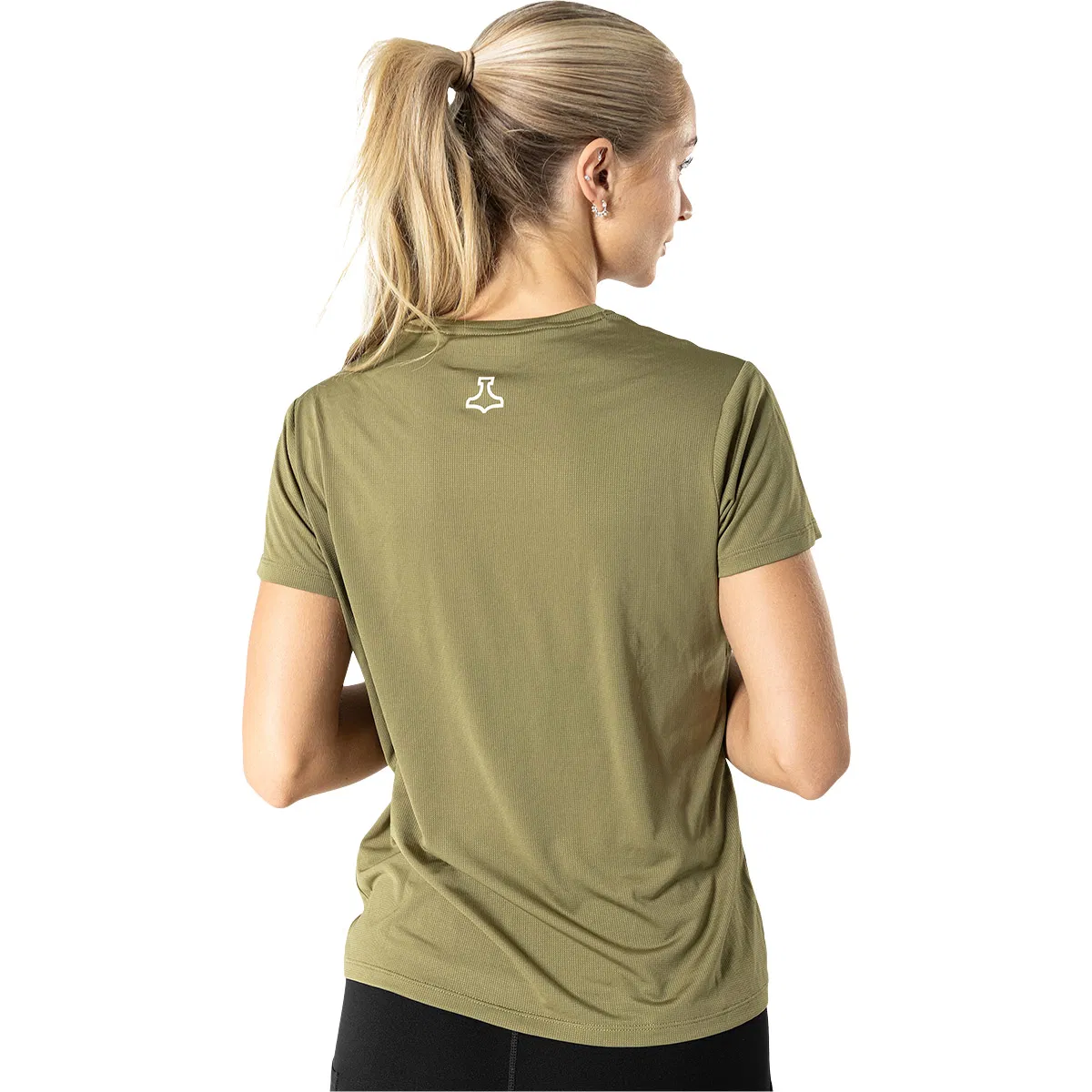 liiteGuard Ground Tech Løbe T-shirt Dame Dusty Green