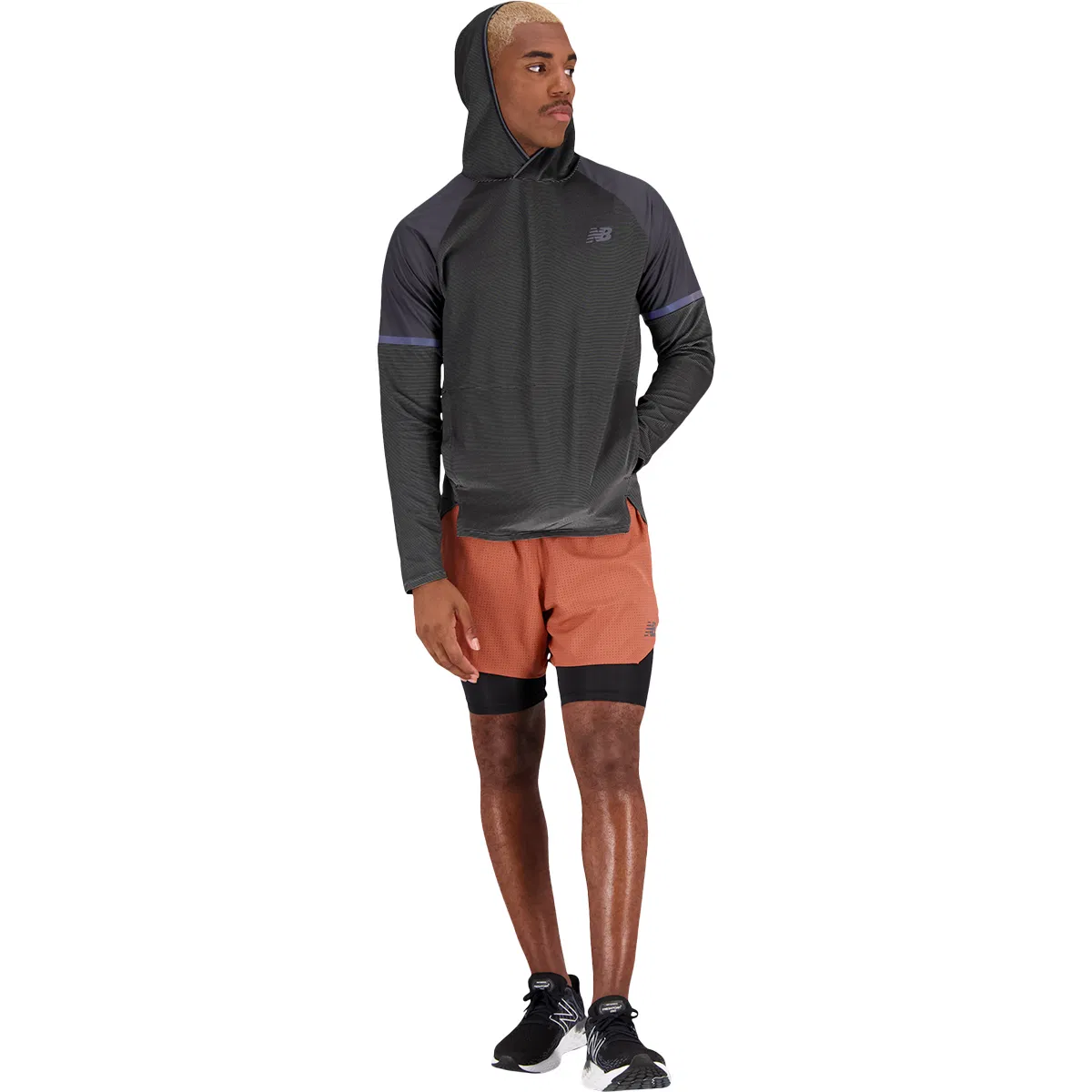 New Balance Q Speed Shift Treningshhettegenser Herre Black