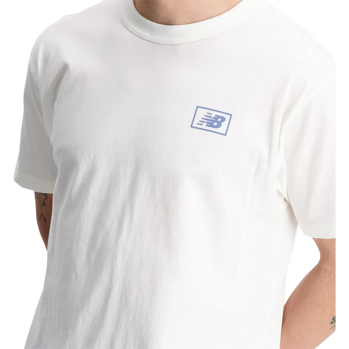 New Balance Essentials Graphic T-Shirt Herre SEASALT