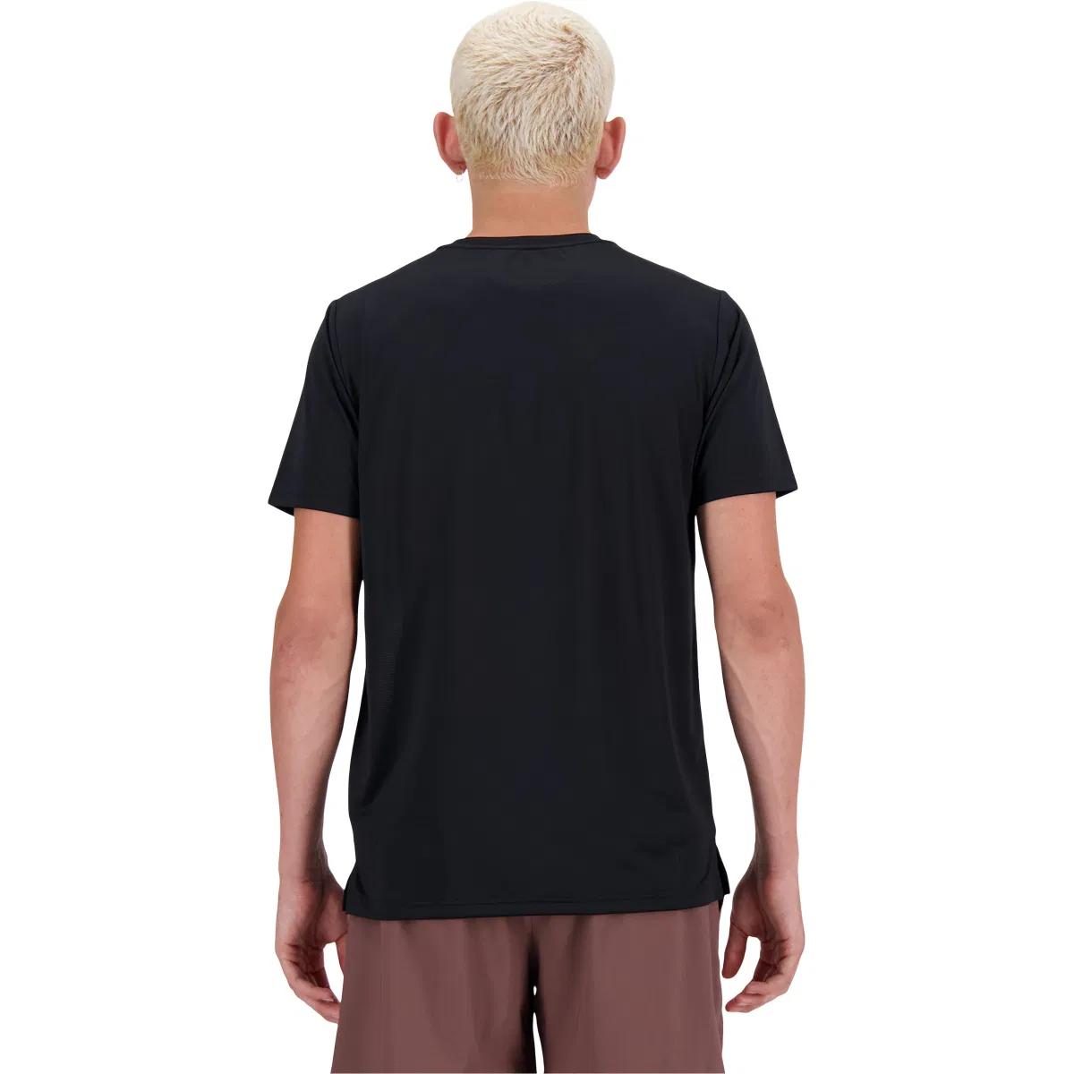 New Balance Run Løbe T-shirt Herre Black