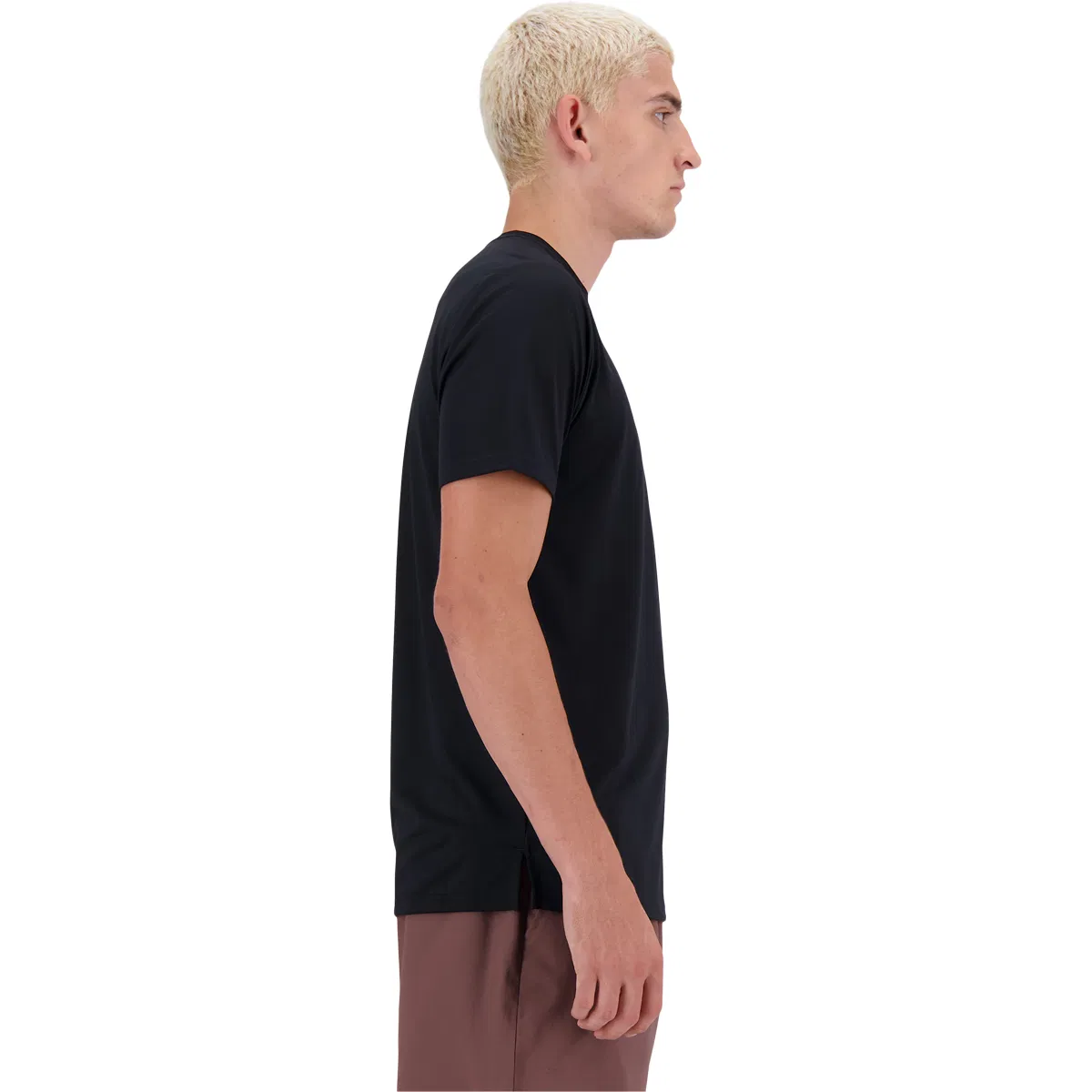New Balance Run Løbe T-shirt Herre Black