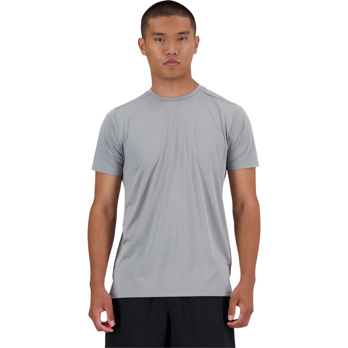 New Balance Run Løbe T-shirt Herre SLATE GREY