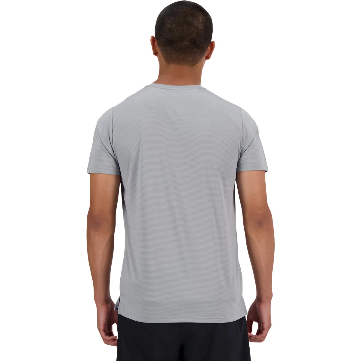 New Balance Run Løbe T-shirt Herre SLATE GREY