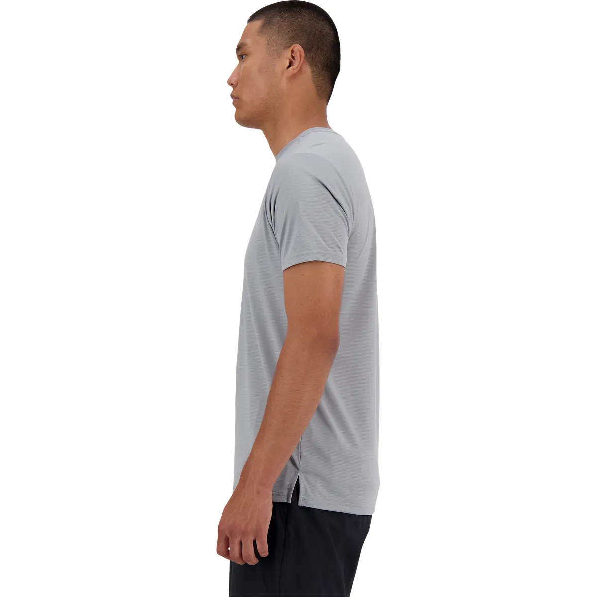 New Balance Run Løbe T-shirt Herre SLATE GREY