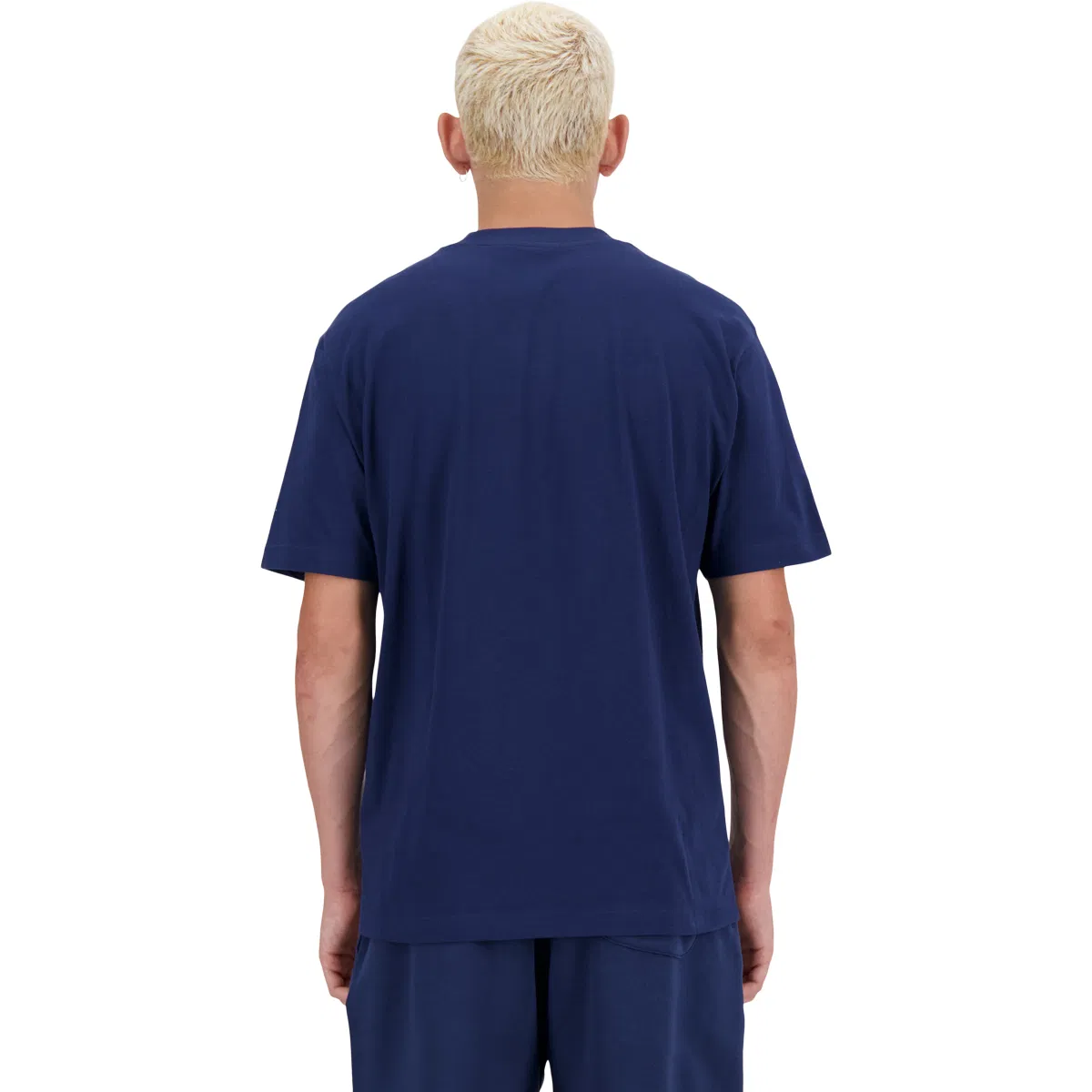 New Balance Small Logo T-shirt Herre NB NAVY