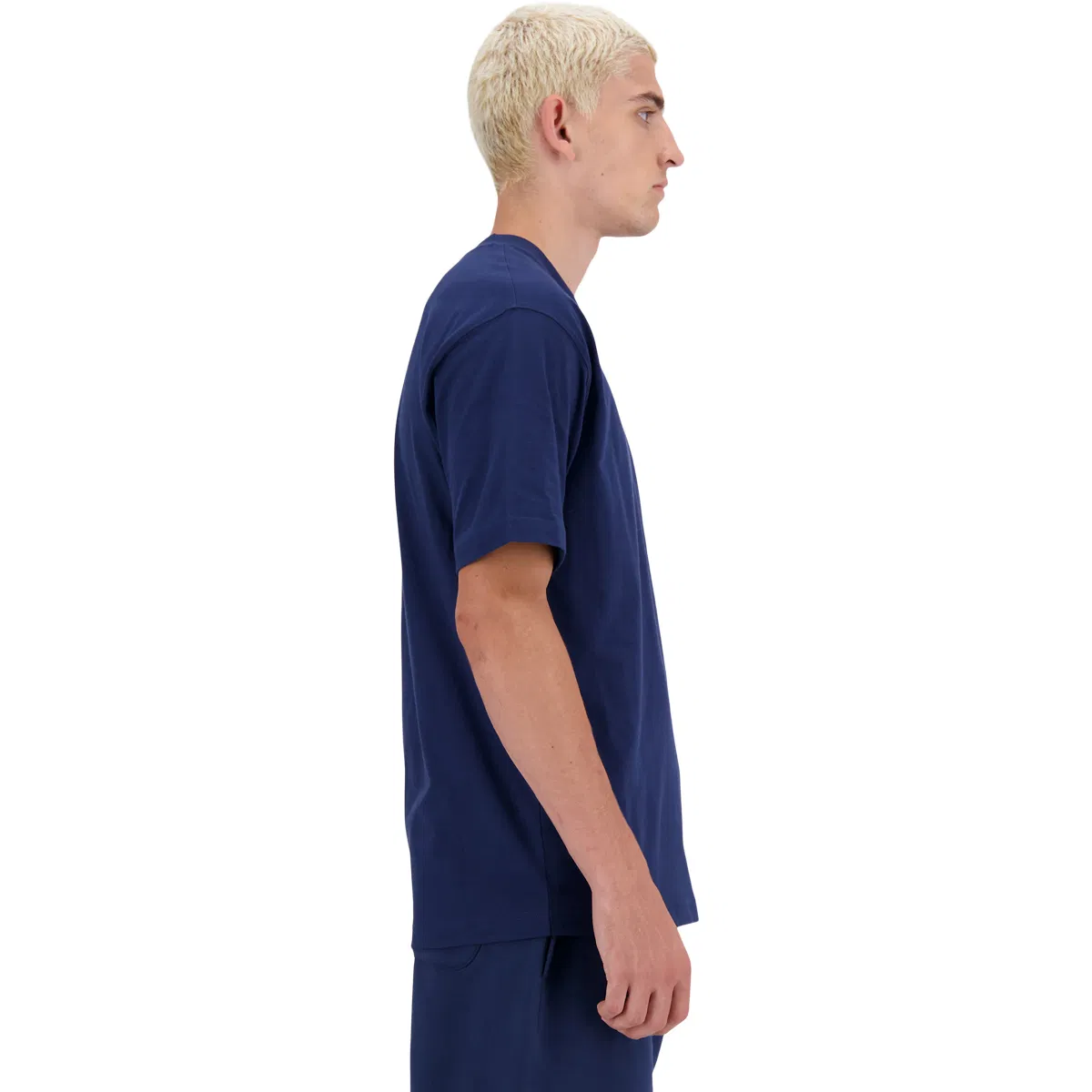 New Balance Small Logo T-shirt Herre NB NAVY