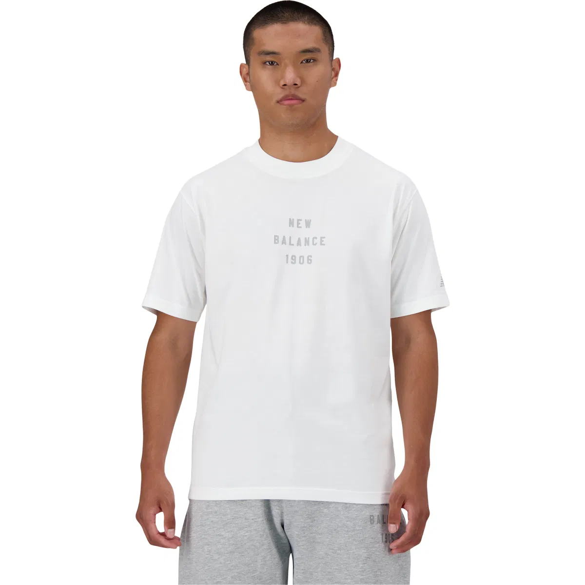 New Balance Graphic T-shirt Herre White