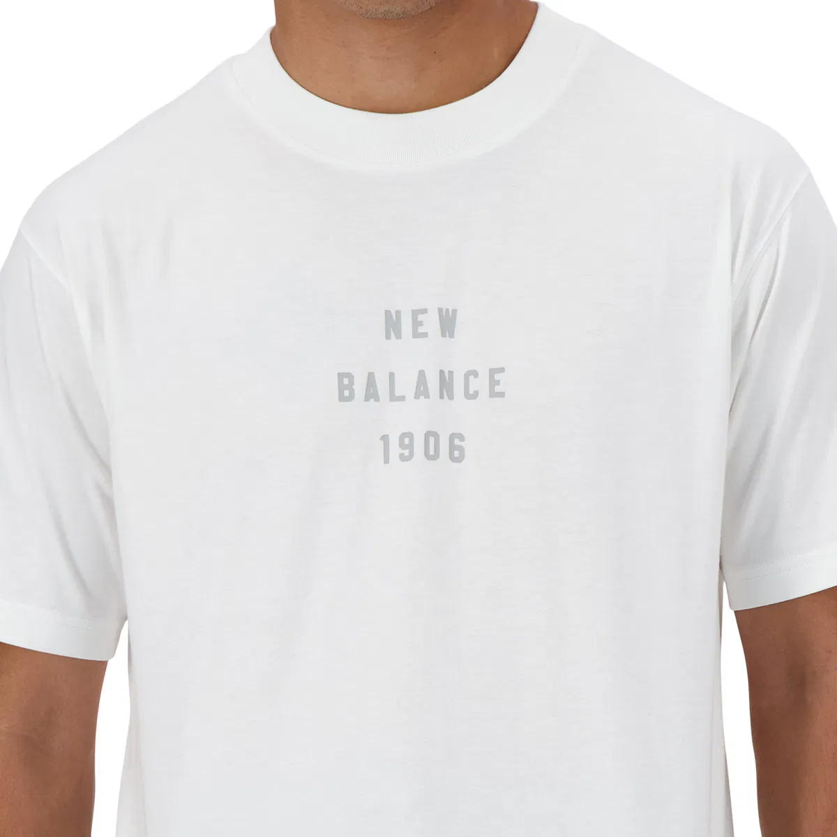 New Balance Graphic T-shirt Herre White