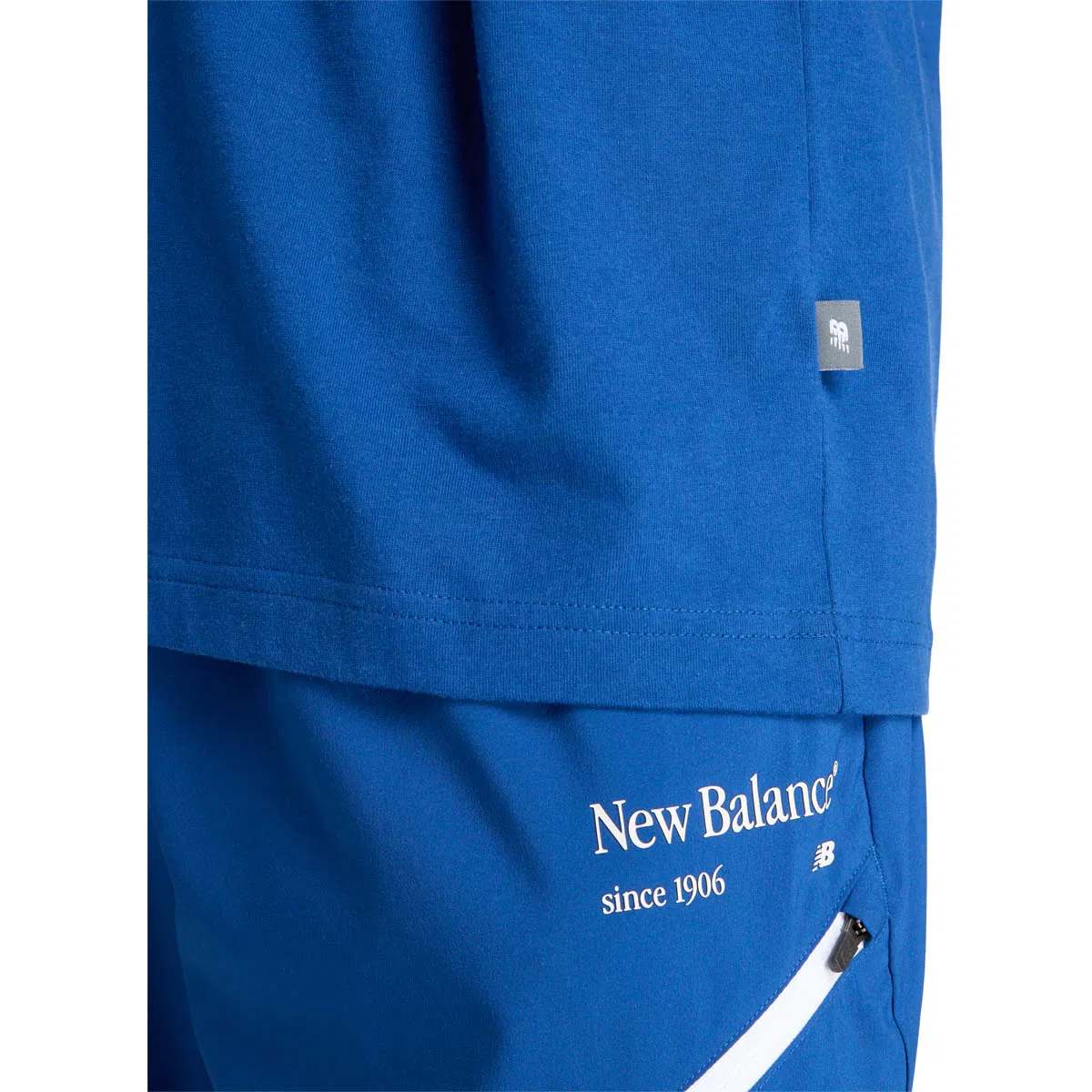 New Balance Reimagined Graphic T-shirt Herre Blue