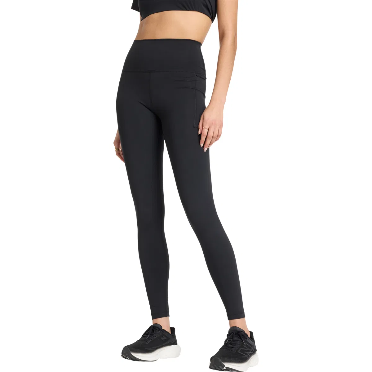 New Balance Athletics Harmony High Waist Løbetights Dame Black