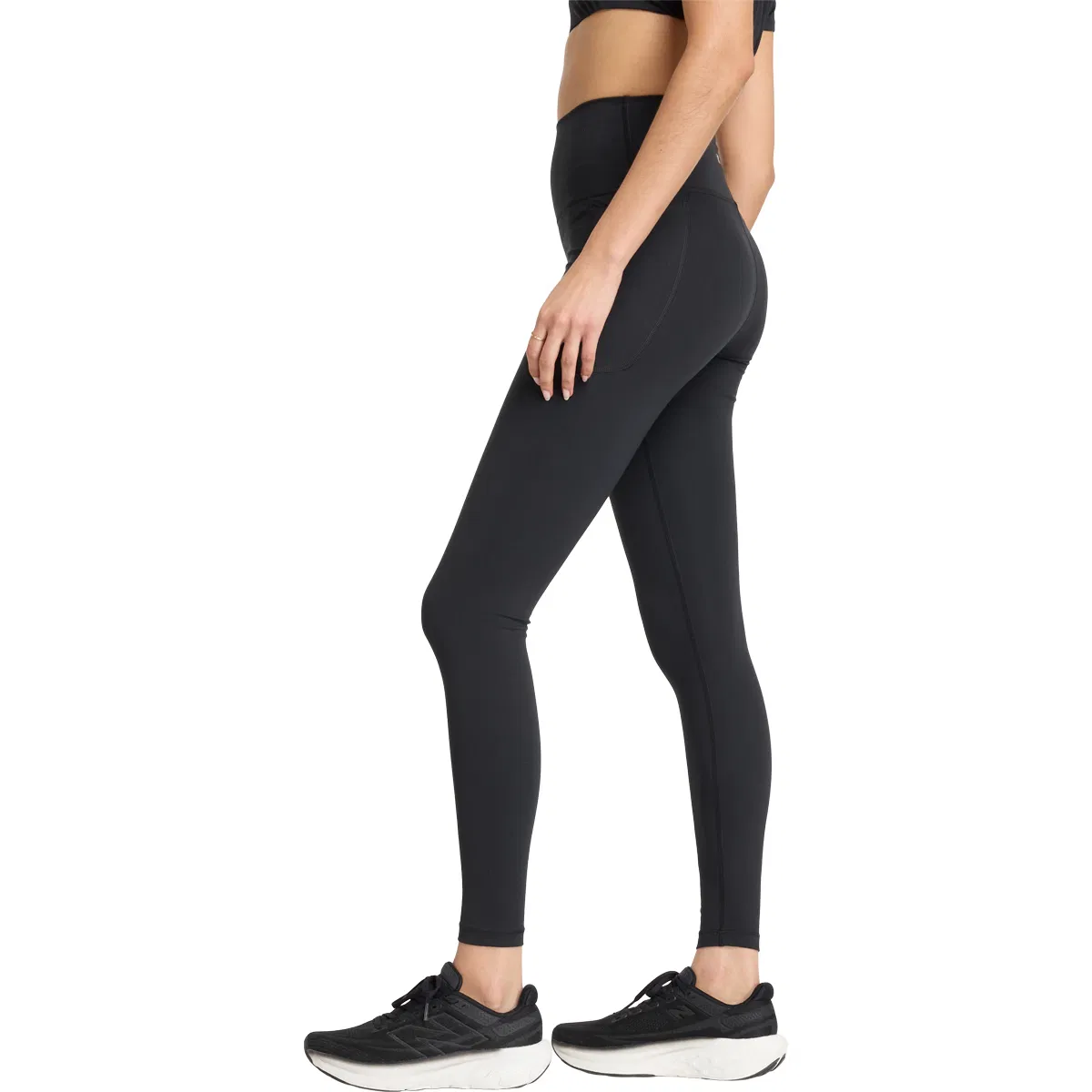 New Balance Athletics Harmony High Waist Løbetights Dame Black