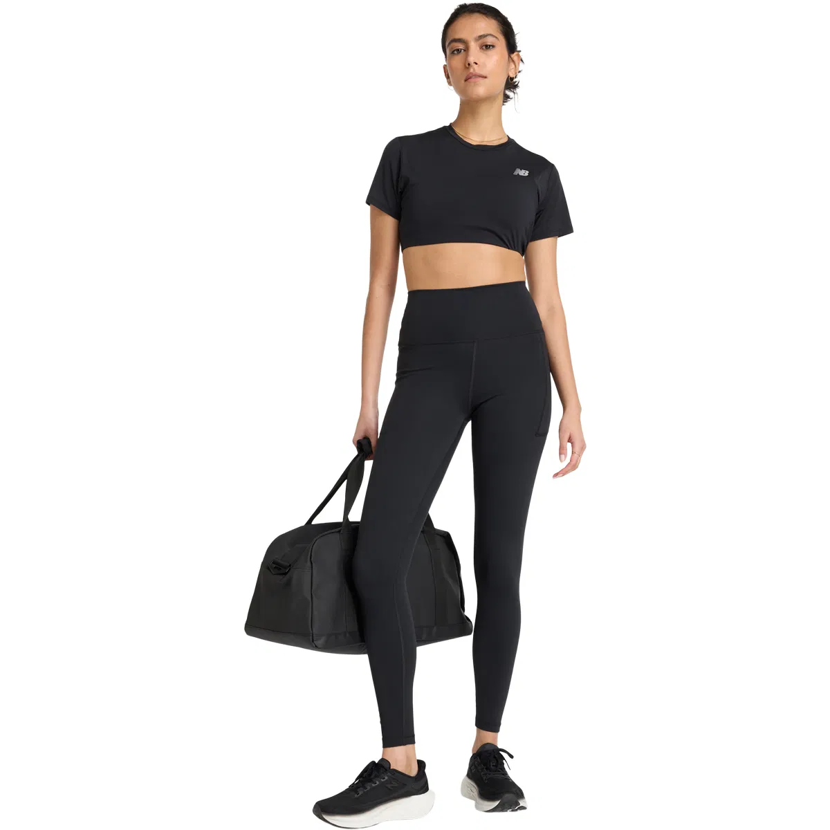 New Balance Athletics Harmony High Waist Løbetights Dame Black