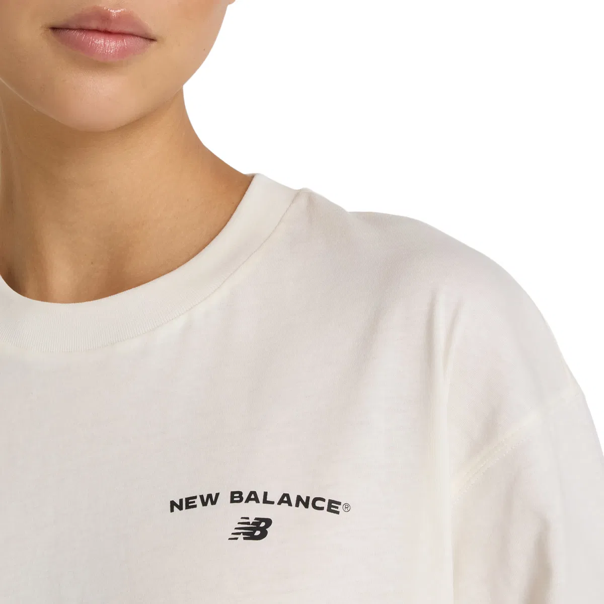 New Balance Reimagined Oversized T-shirt Dame SEASALT