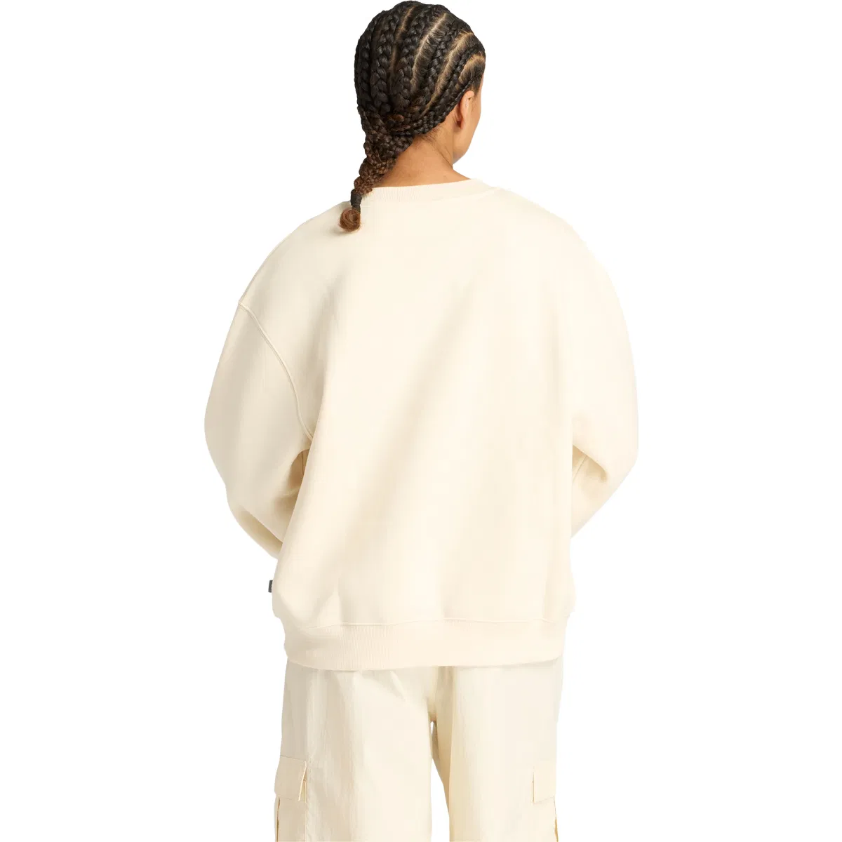 New Balance Forestilt Crew Sweatshirt Dame White