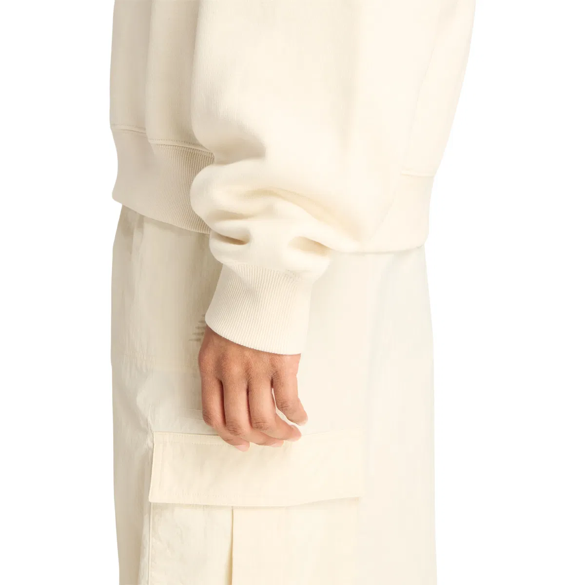 New Balance Forestilt Crew Sweatshirt Dame White