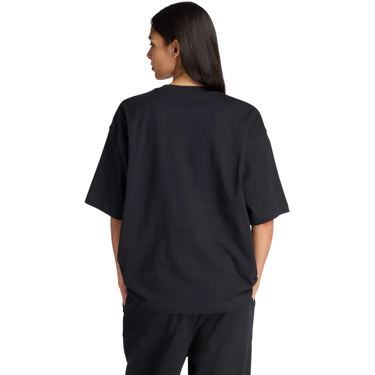 New Balance Reimagined Oversized T-shirt Dame Black