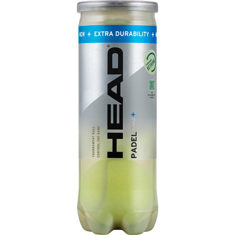HEAD Pro+ x3 Padel bolde - Kasse 24 Rør Uni