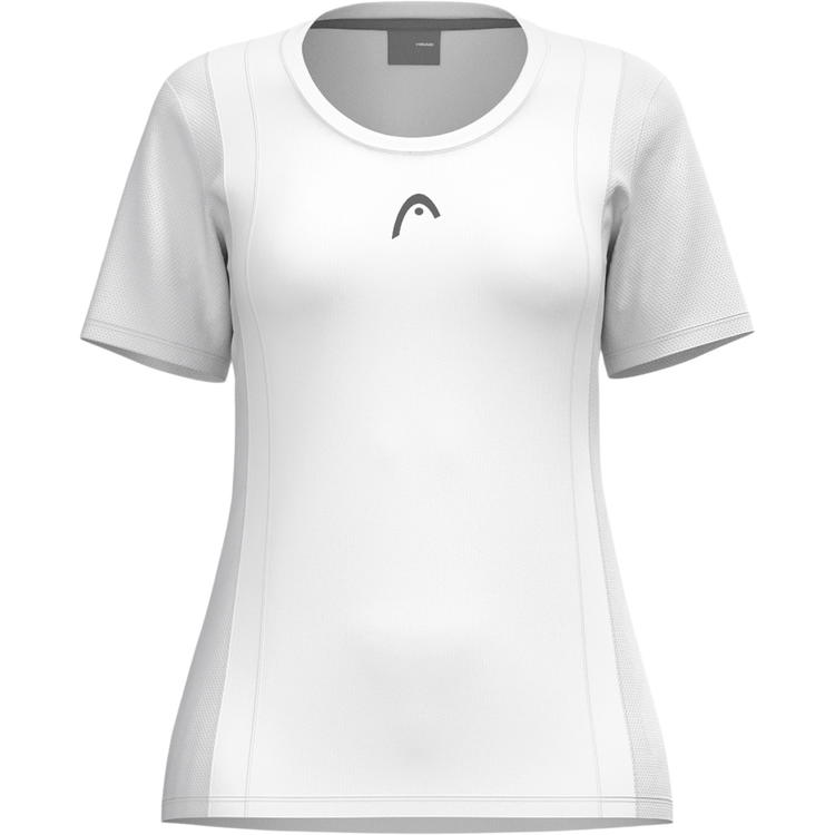 HEAD Club 25 Tech Tennis T-shirt Dame Wh