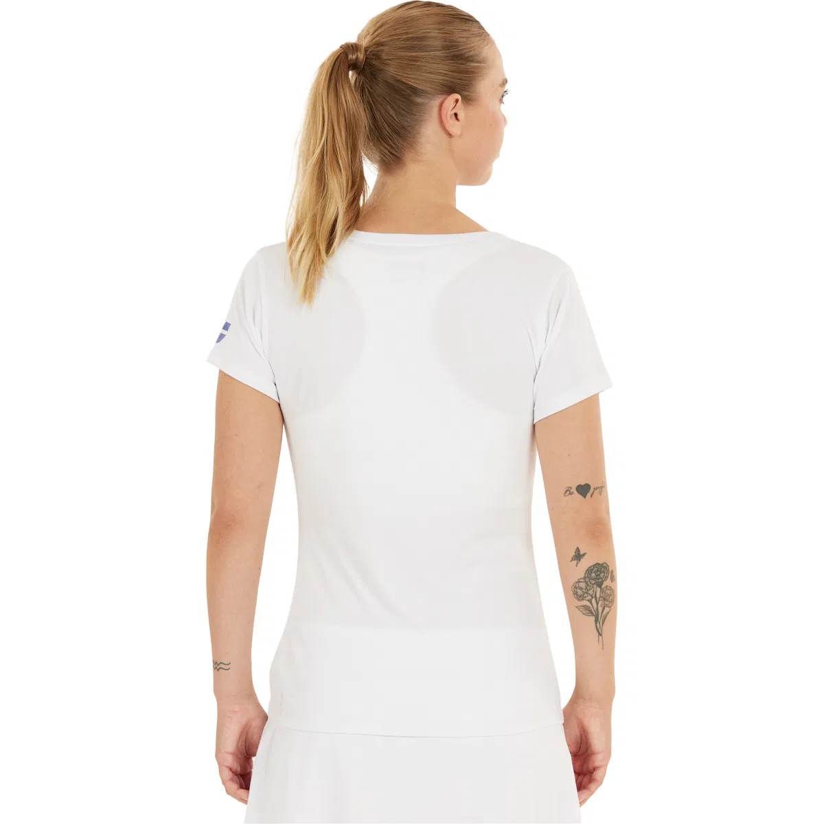 Babolat Play Tennis T-skjorte Dame White/White