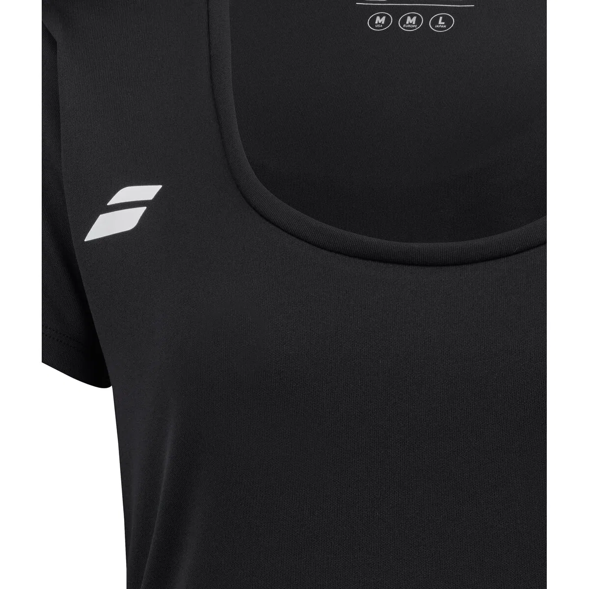 Babolat Play Tennis T-skjorte Dame Black/Black