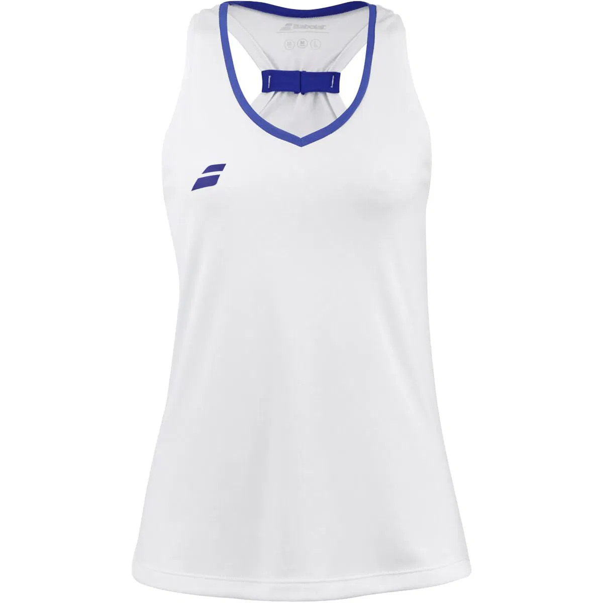 Babolat Play Padel Top Dame White/White