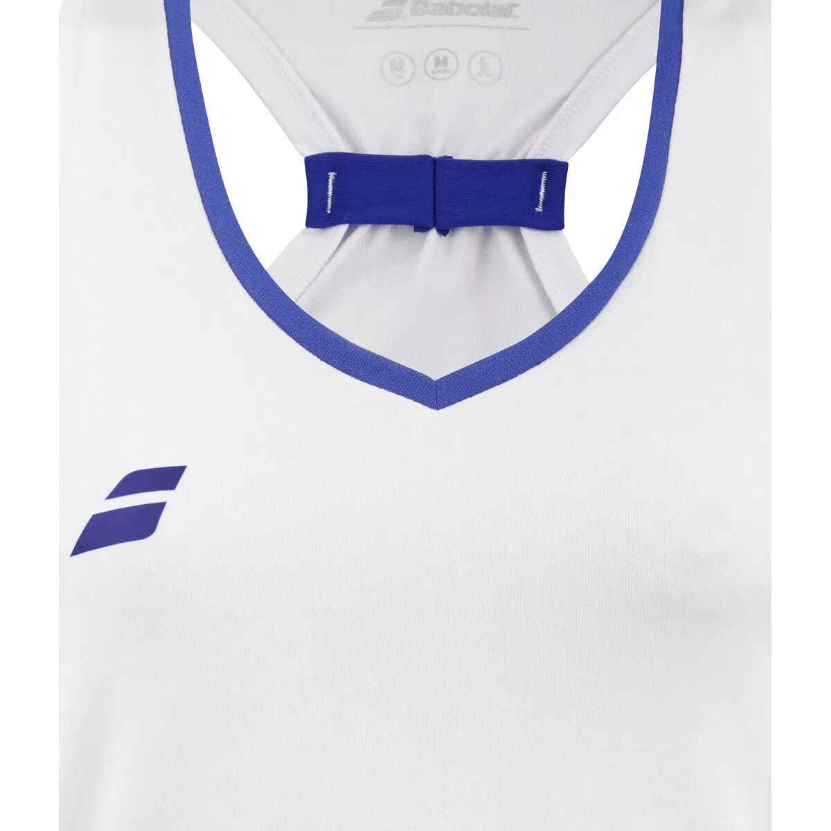 Babolat Play Padel Top Dame White/White