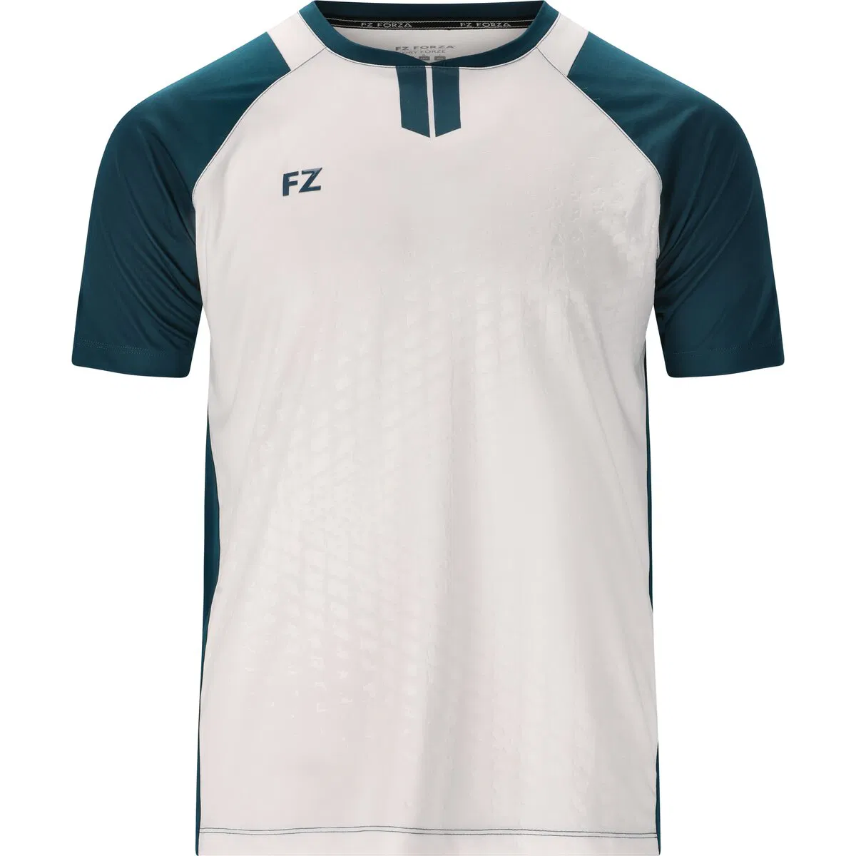 FZ FORZA CL2501 Badminton T-skjorte Herre White/Blue