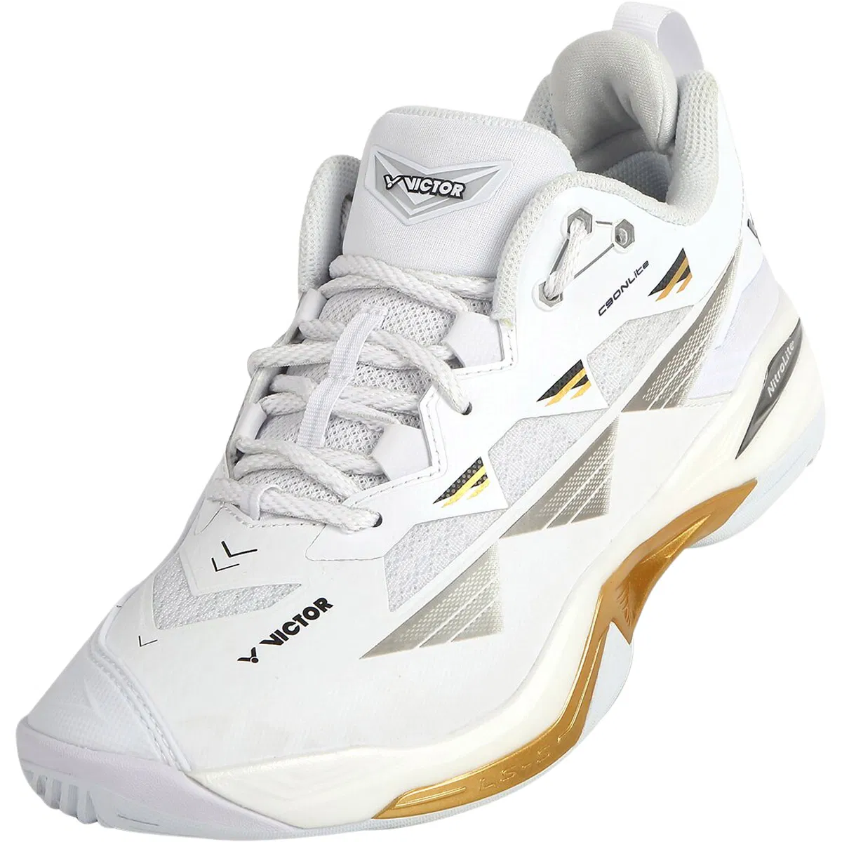 Victor C90 NLite Badminton-sko Herre White