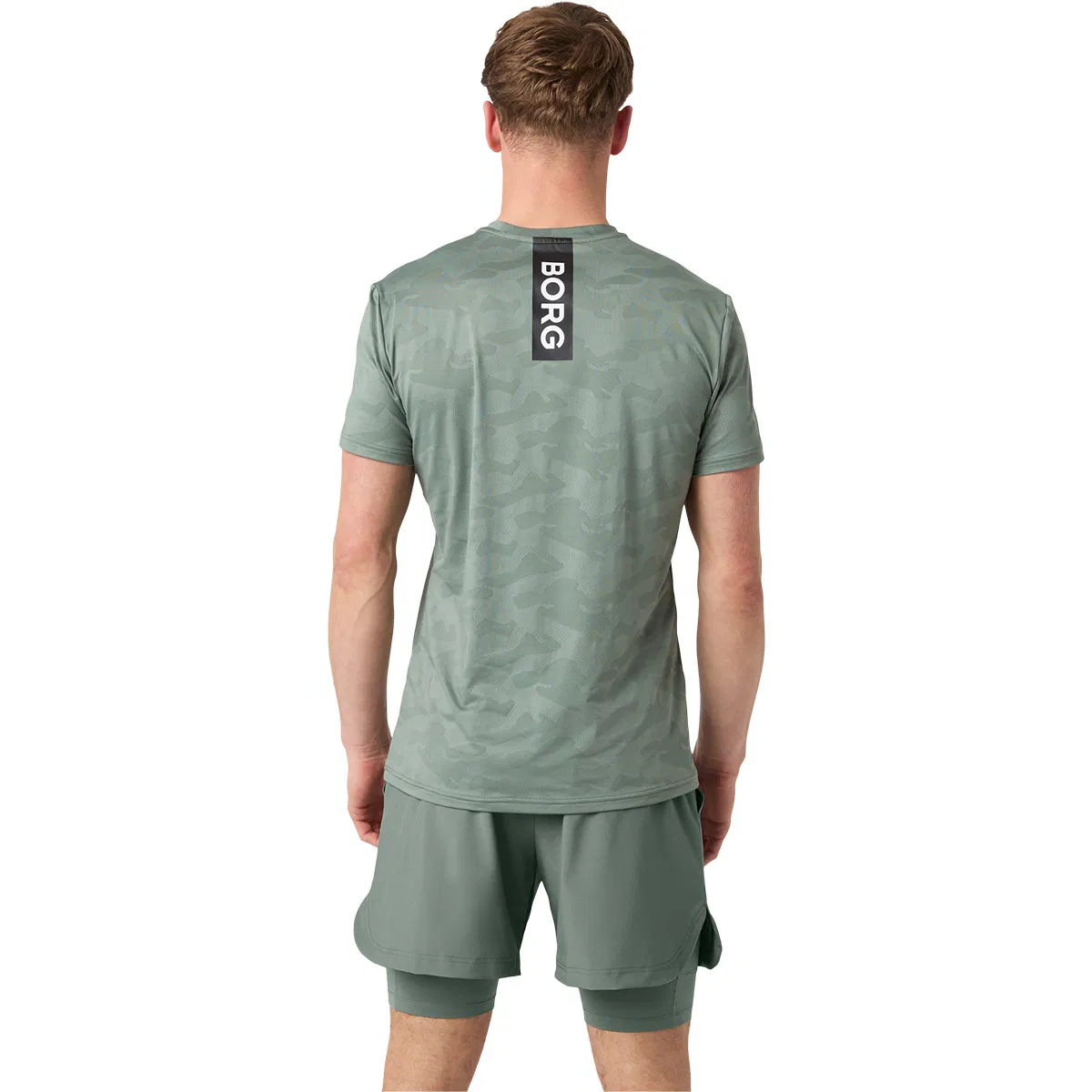 Björn Borg Borg Performance Trænings T-shirt Herre AGAVE GREEN