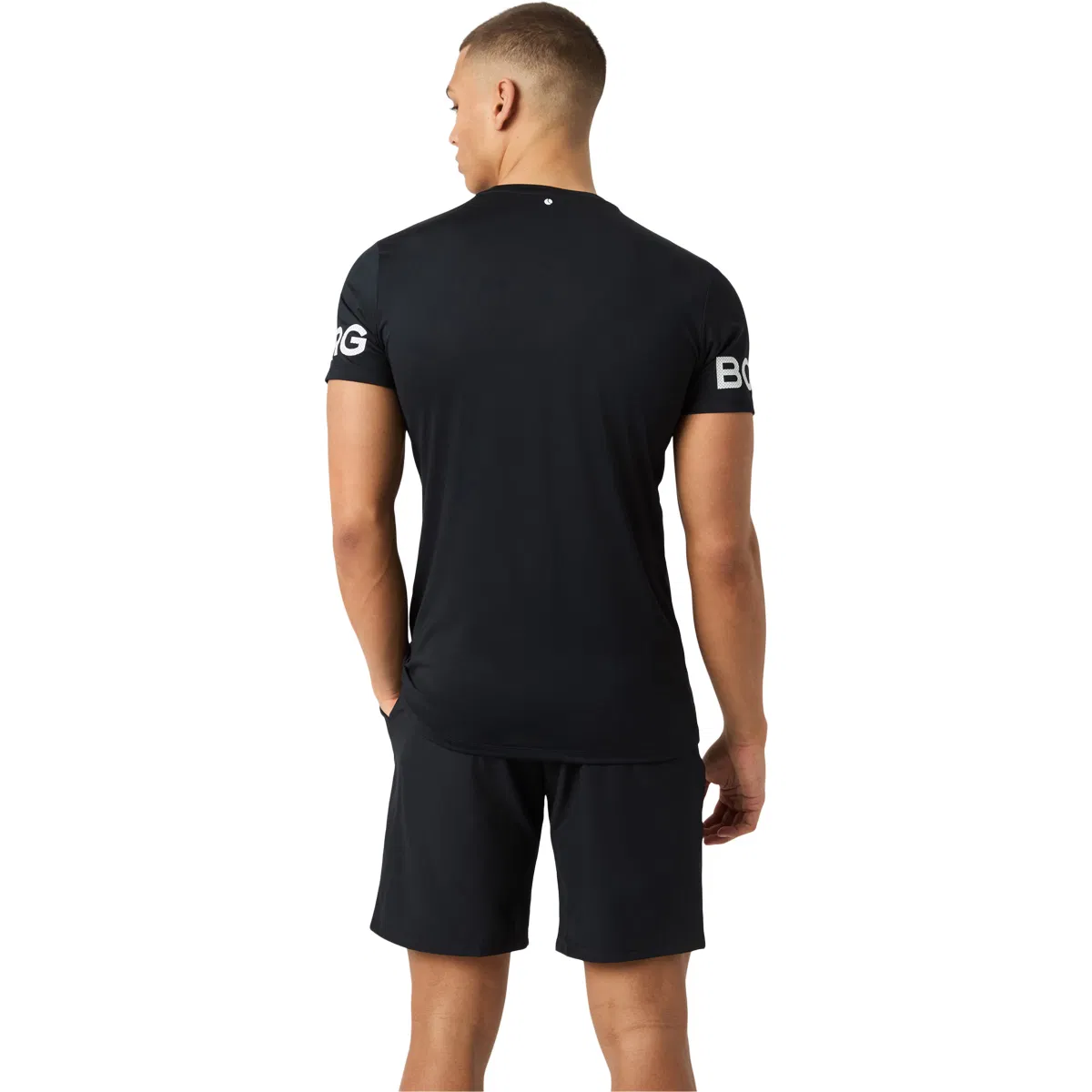 Björn Borg Borg Trenings T-skjorte Herre BLACK BEAUTY