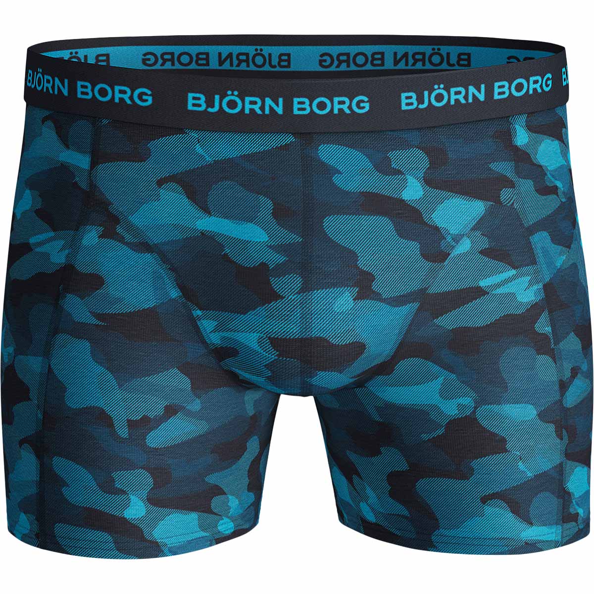 Björn Borg Cotton Stretch 3-Pak Boxershorts Herre Blue