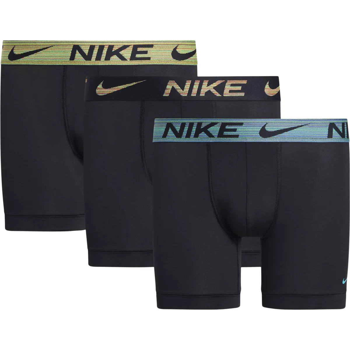 Nike Dri-FIT Essential Micro 3-Pak Løbe Boxershorts Herre black