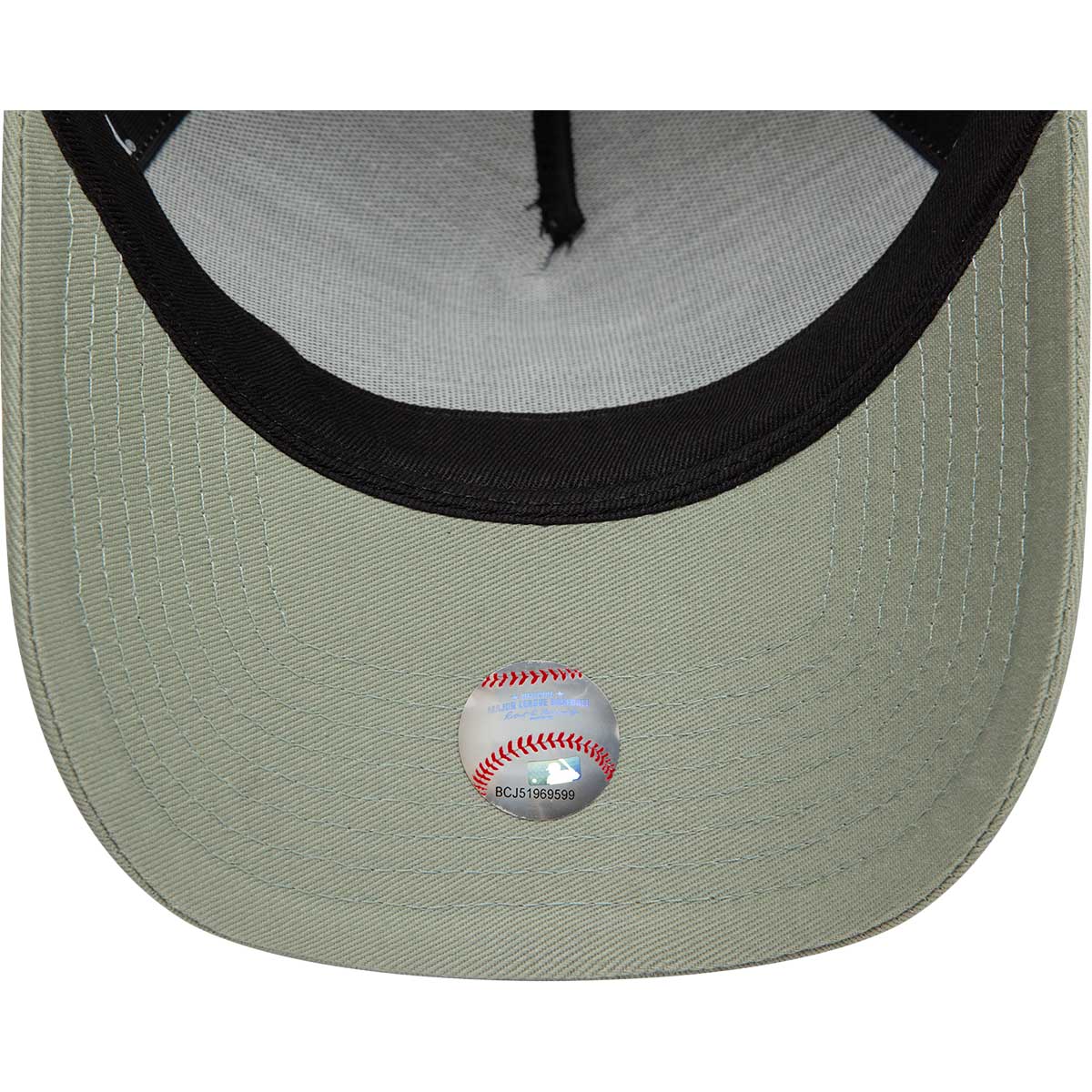 New Era League Essential LA Dodgers Trucker Snapback Cap Green