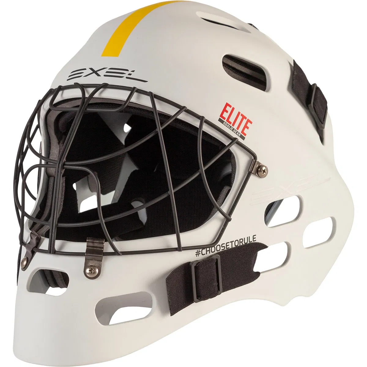 EXEL Floorball Elite Hjelm White